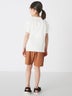 Buy MUJI Unisex Kids T-Shirt Crewneck Short Sleeves with Print (Kids 110-150) CBF04A3S online