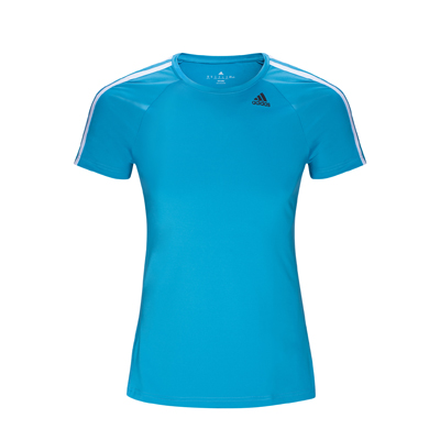 ADIDAS เสื้อยืดออกกำลังกายผู้หญิง รุ่น Speed Tee BQ5813 ไซส์ D-M สีฟ้าอ่อน