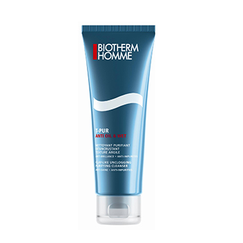 BIOTHERM HOMME โฟมล้างหน้าสำหรับผู้ชาย T-Pur Cleanser Unclogging Purifying Cleanser 125 มล.