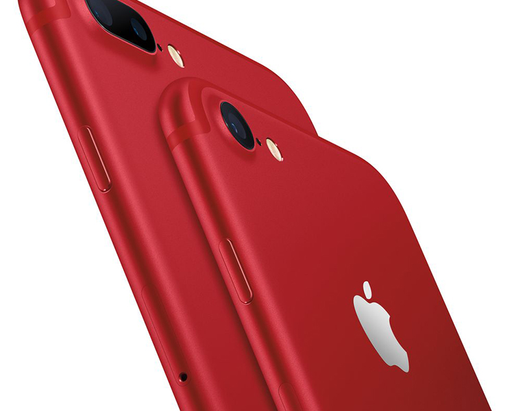 iPhone 7 Plus สีแดง