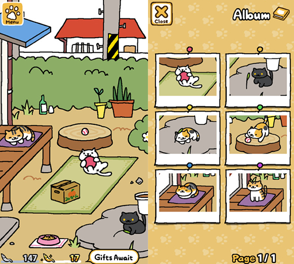เกมสนุกๆ เกมแมว Neko Atsume