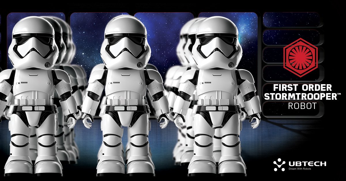 Star Wars First Order Stormtrooper Robot_