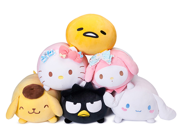 ตุ๊กตานุ่มนิ่ม SANRIO Fluffy คิตตี้ แบดแบด กุเดทามะ