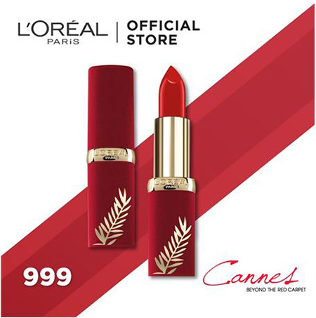 ลิปสติก Color Riche Matte Lipstick Cannes Limited Edition สี 999 Red Carpet