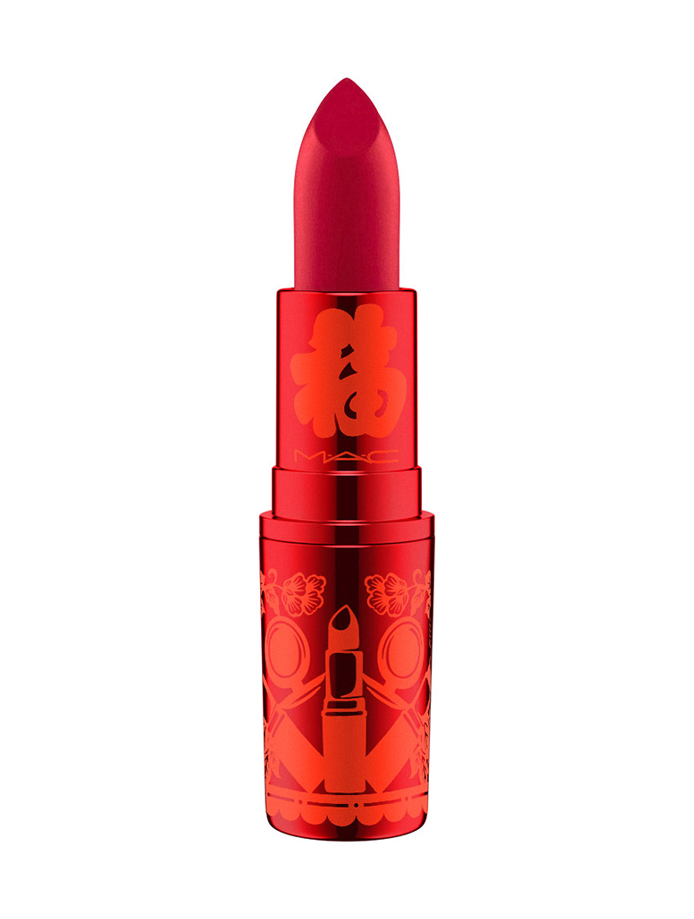 ลิปสติก MAC Retro Matte Lipstick สี Ruby Woo