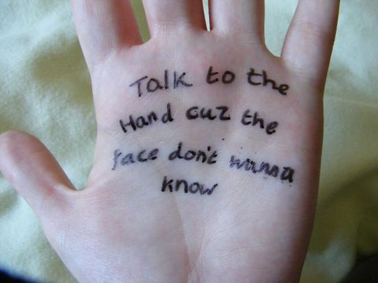 5 TALK TO MY HAND