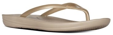 FITFLOP GOLD THONGS