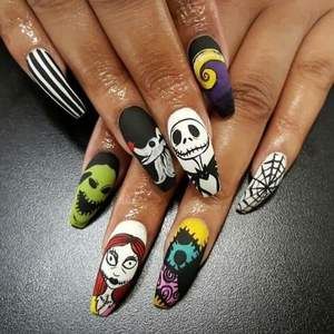 Halloween Nail Paint Pict 12