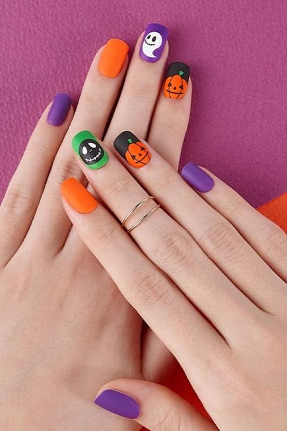 Halloween Nail Paint Pict 15