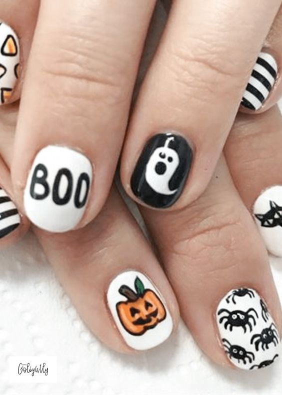 Halloween Nail Paint Pict 4