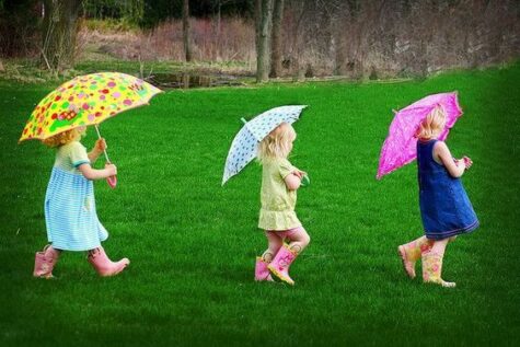 KIDS IN THE RAIN