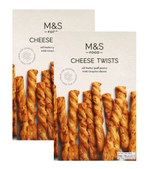 M&S CHEESE TWISTS