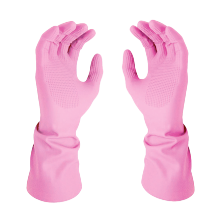 NY Home Cleaning 1 MICROTEX RUBBER GLOVES