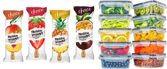PLASTIC FOR POPSICLE & FOOD CONTAINERS