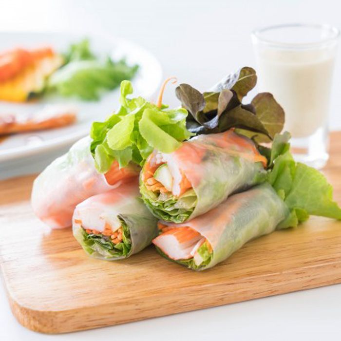 Party Food Salad Roll