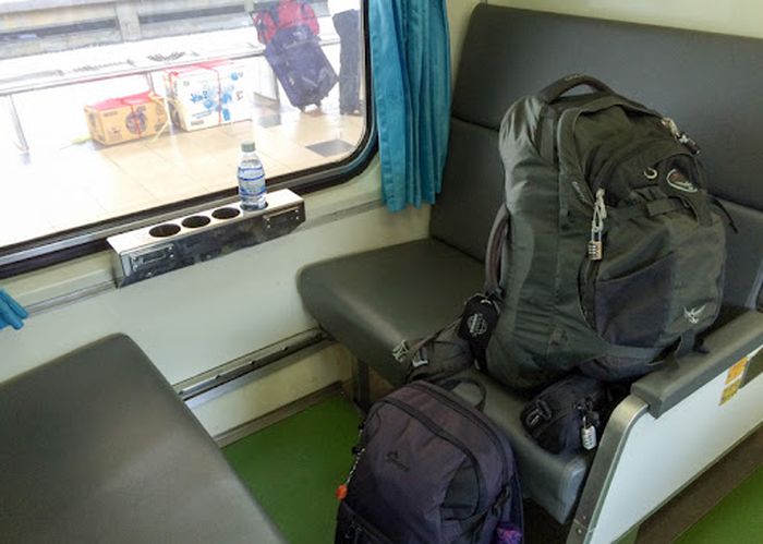 Train Trip Baggage