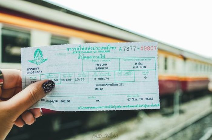 Train Trip Ticket