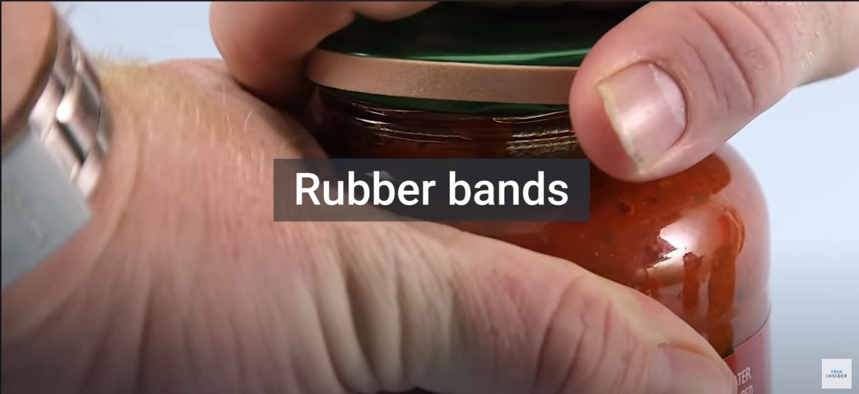 rubber band jar lid
