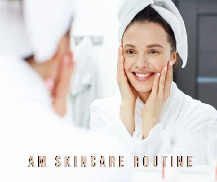 skincare routine A