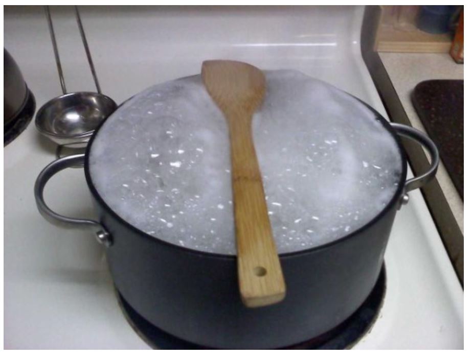 wooden spoon for boil food