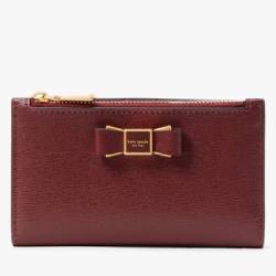 kate spade New York กระเป๋าสตางค์ Morgan Bow Morgan Small Slim Bifold Wallet