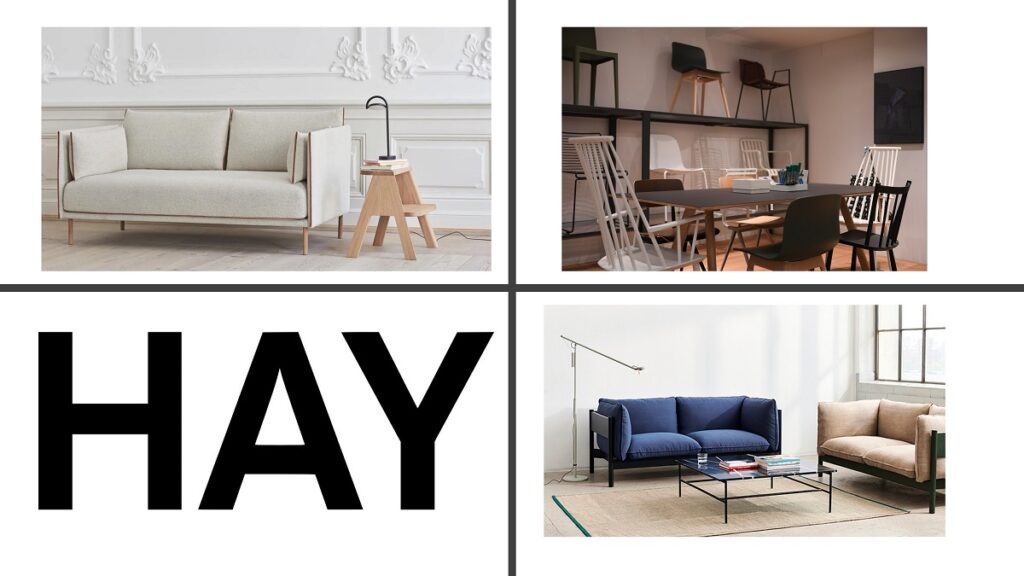 luxury brand furniture 5- Hay