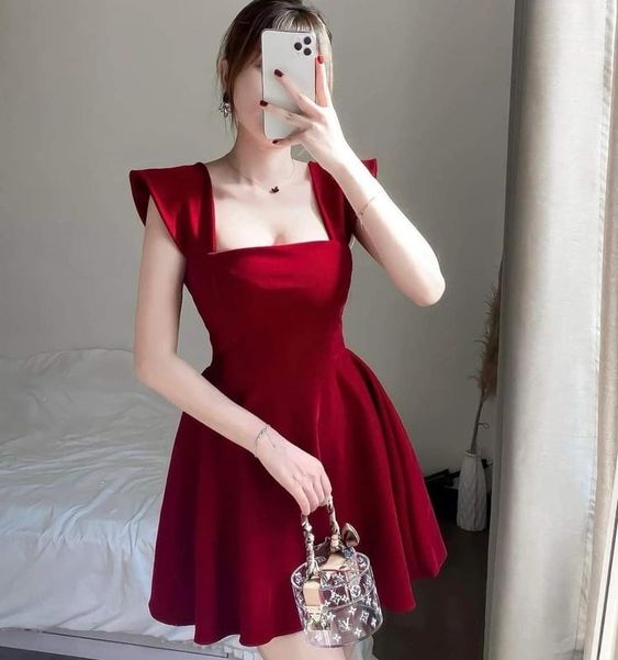 chirstmas party fashion 2 - Red Dress