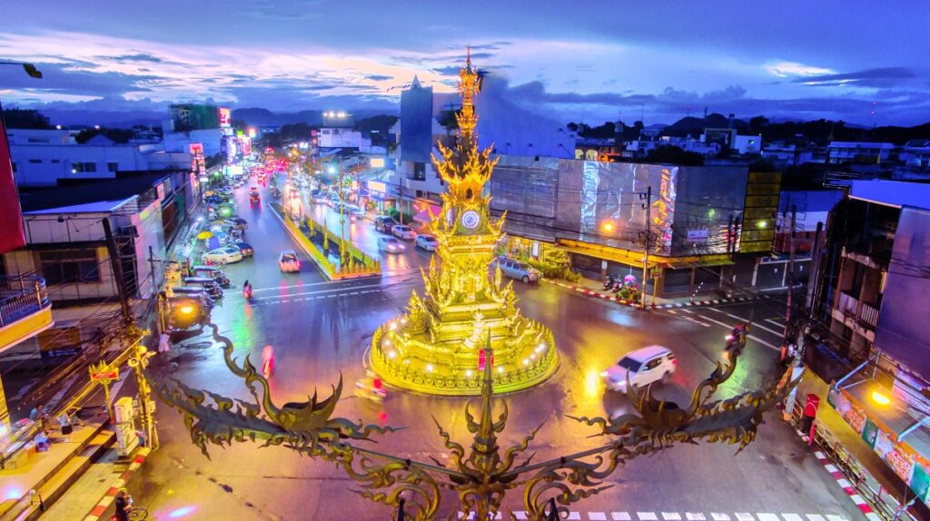 thailand countdown place 3 - Clock Tower Chiangrai
